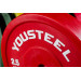 Диск технический 2,5кг, пластиковый, D450мм, красный YouSteel 75_75