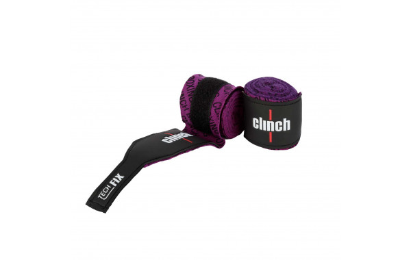 Бинты эластичные Clinch Boxing Crepe Bandage Tech Fix C140 фиолетовый 600_380