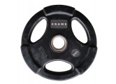 Диск олимпийский обрезиненный D 51 10 кг Grome Fitness WP074 черный