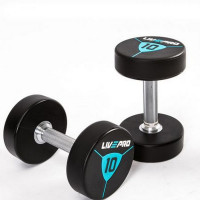 Гантели в уретане 42 кг Live Pro Premium Urethane Dumbbells LP8000-42