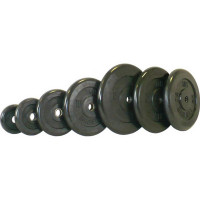 Диск обрезиненный 0,5 кг MB Barbell черный