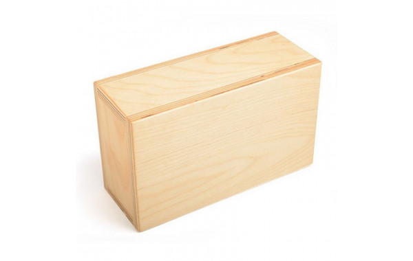 Блок для йоги Hugger Mugger Wood Block (дерево) 3,5 600_380