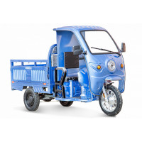 Грузовой электротрицикл RuTrike Гермес Pro 1500 72V1500W 024457-2753 темно-синий матовый