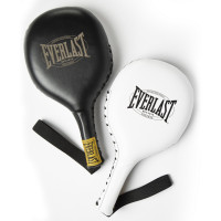 Лапы-ракетки Everlast 1910 Leather Striking Paddles P00003405 черный\белый