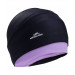 Шапочка для плавания 25DEGREES Duplo Black/Lilac, полиамид, для длинных волос 75_75