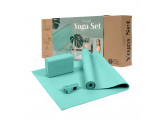 Набор для йоги Myga Yoga Starter Set RY889 бирюзовый