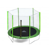 Батут DFC Trampoline Fitness 14ft наружн.сетка (427см) 14FT-TR-LG светло-зеленый