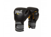 Перчатки тренировочные Everlast Pro Leather Strap 10 oz черный 691001