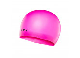 Шапочка для плавания подростковая TYR Wrinkle Free Junior Silicone Cap LCSJR-693 розовый