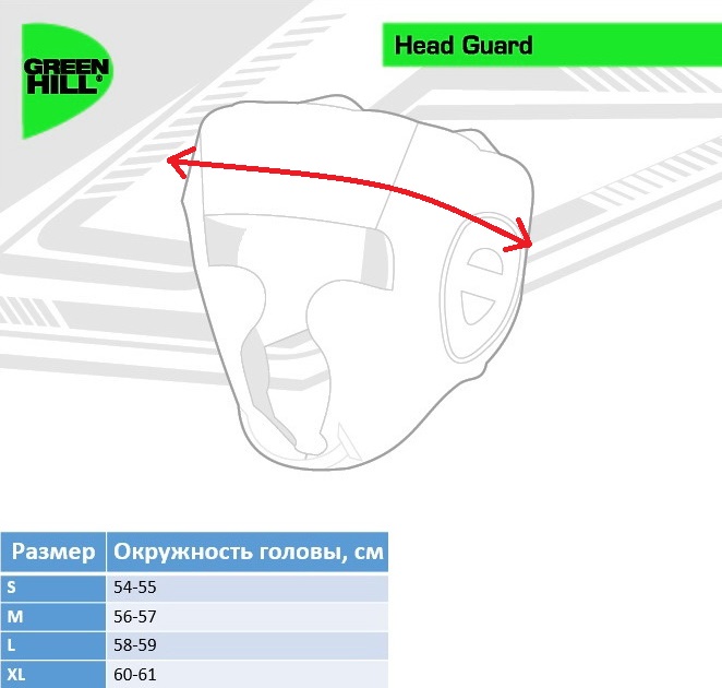 Шлем для самбо Green Hill Five star FIAS Approved HGF-4013fs, синий 662_630