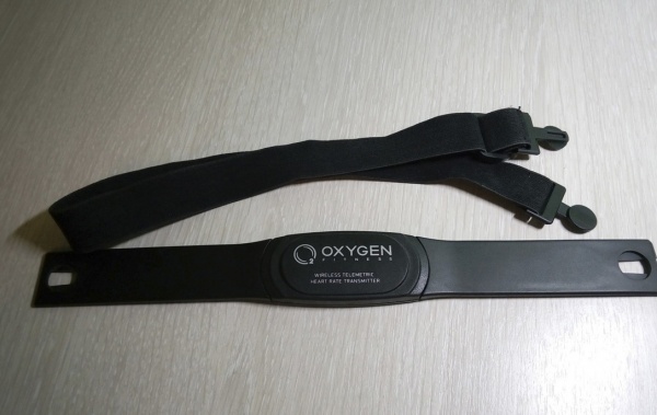 Нагрудный передатчик пульса Oxygen Fitness Wireless HR Transmitter 600_379