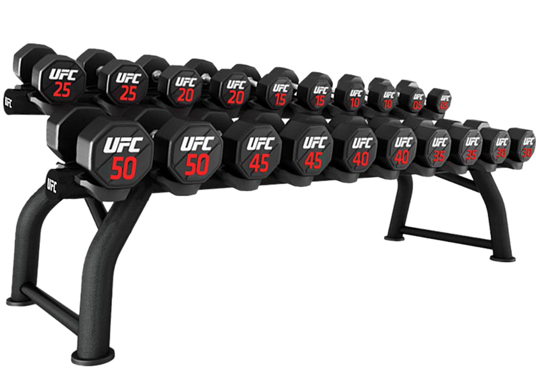 Горизонтальная стойка для хранения гантелей на 10 пар UFC UFC-HF10-5104 1106_800