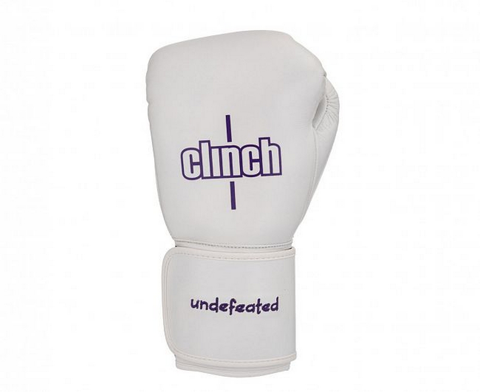 Перчатки боксерские Clinch Undefeated C161 белый 979_800