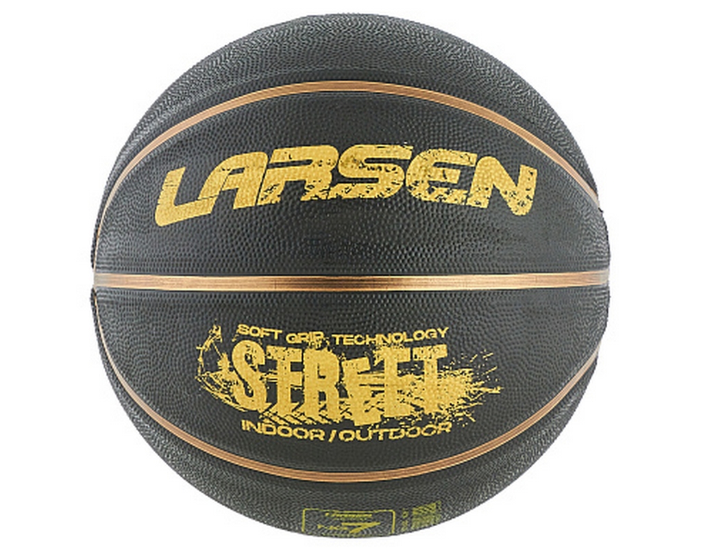 Мяч баскетбольный Larsen Street Gold р.7 1039_800