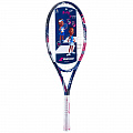 Ракетка для большого тенниса детская Babolat B`FLY 25 Gr00 140487 сине-розовый 120_120